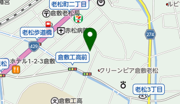 花梗の地図画像