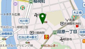 サラリーマン割烹大増の地図画像