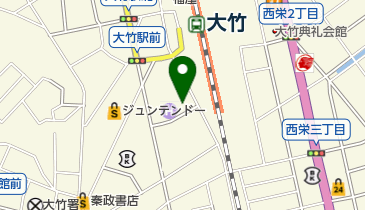 居酒屋 泰心の地図画像