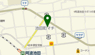 居酒家ごちの地図画像