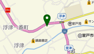 満月の地図画像