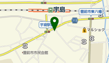 居酒屋 花五合の地図画像