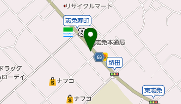 つめかいなたこかいナ瓜の地図画像