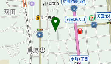 まつり茶屋苅田店の地図画像