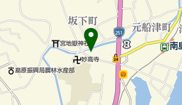 居酒屋ながたの地図画像