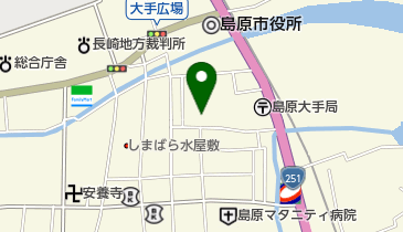 居酒屋ひょうたんの地図画像