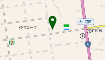 居酒屋割烹春夏秋冬の地図画像