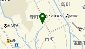 金七 人吉本店の地図画像