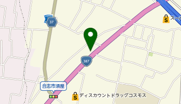 CARAVANの地図画像