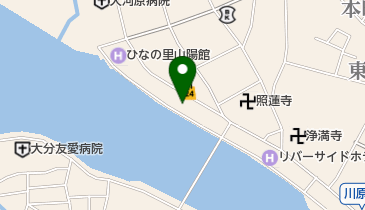 万座の地図画像