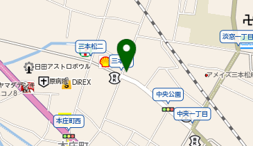 お料理高嶋の地図画像