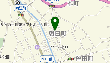 居酒屋丸喜の地図画像