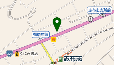 居酒屋一本槍の地図画像