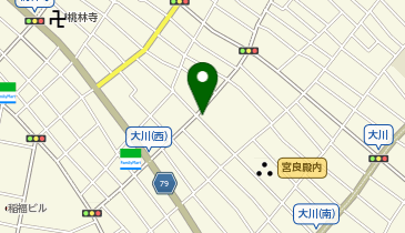 創作酒房蔵下の地図画像
