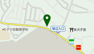 山、海の幸 あじつぼの地図画像