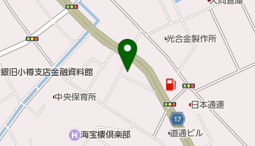 和楽 小樽店の地図画像