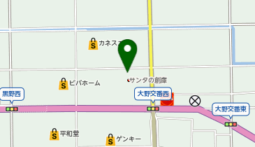 海転寿司丸忠 大野店の地図画像