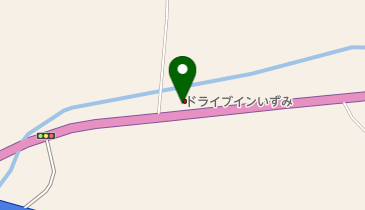 ドライブインいずみの地図画像