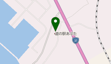 道の駅 あぷた レストラン うに丼コーナーの地図画像