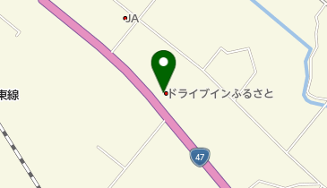 ドライブイン ふるさとの地図画像