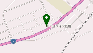 ドライブイン広場の地図画像