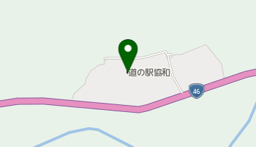 道の駅 協和 四季の森の地図画像