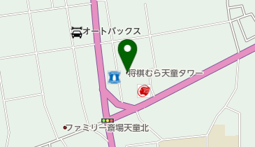 将棋むら 天童タワー レストランイベントホールの地図画像