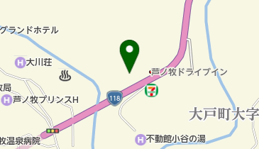 ドライブインあいづの地図画像