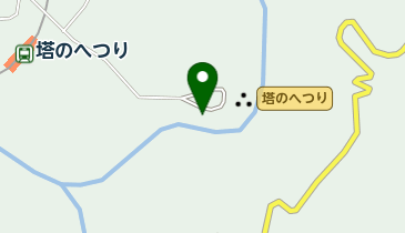 五晃苑 塔のへつり店の地図画像