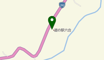 食事処「六合の郷しらすな」の地図画像