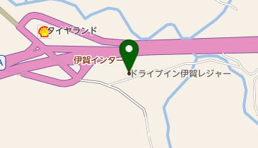 伊賀ドライブインの地図画像