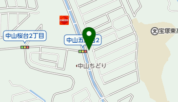 ロッジの地図画像