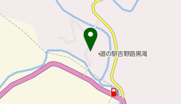 道の駅 吉野路黒滝 レストランの地図画像