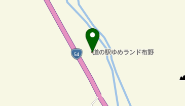 ゆめランド布野 レストラン 味の館の地図画像