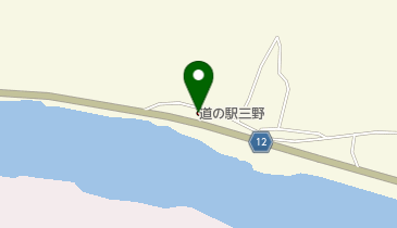 道の駅 三野 みののみのりの地図画像