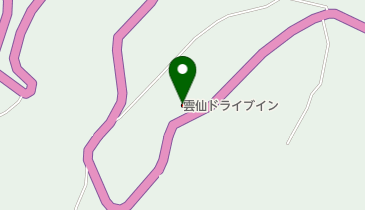 雲仙ドライブインもみじの地図画像