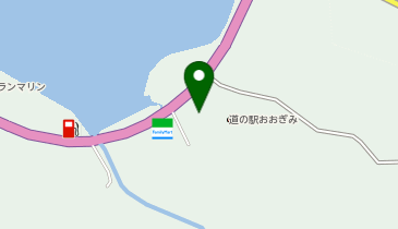 道の駅おおぎみ レストランの地図画像