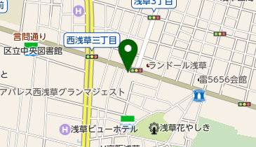 正直ビヤホールの地図画像