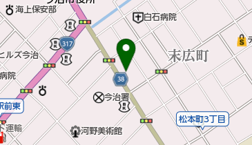 八勝亭オリエント 今治店の地図画像