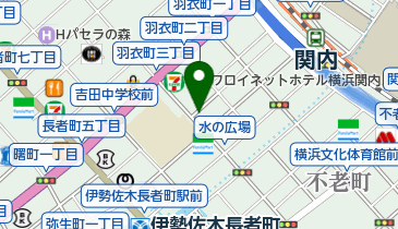 もんじゃ月島 関内店の地図画像
