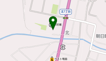 焼肉カウキングの地図画像