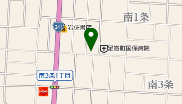 ハウス焼肉亭 足寄本店の地図画像