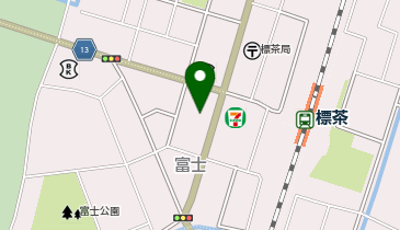 千里亭の地図画像