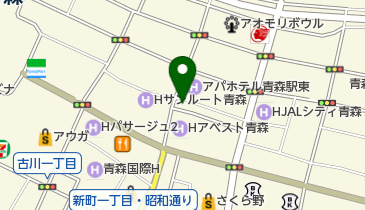 明月館の地図画像