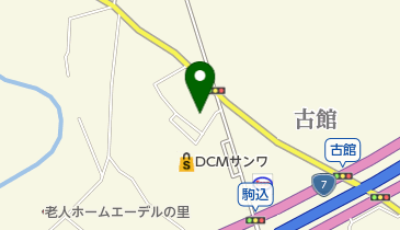 焼肉レストランハッピーの地図画像