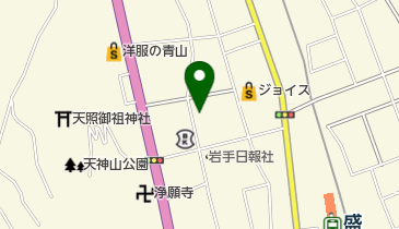 食堂園の地図画像