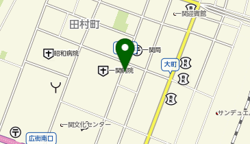 大昌園の地図画像