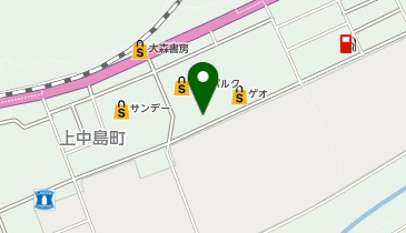 炭火DE焼肉 牛牛の地図画像