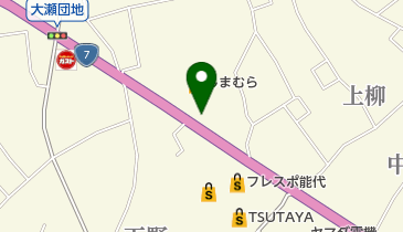 焼肉大同門 能代店の地図画像