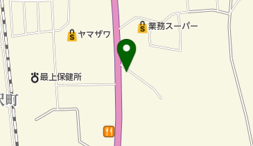 焼肉ダイニングりんご苑新庄店の地図画像